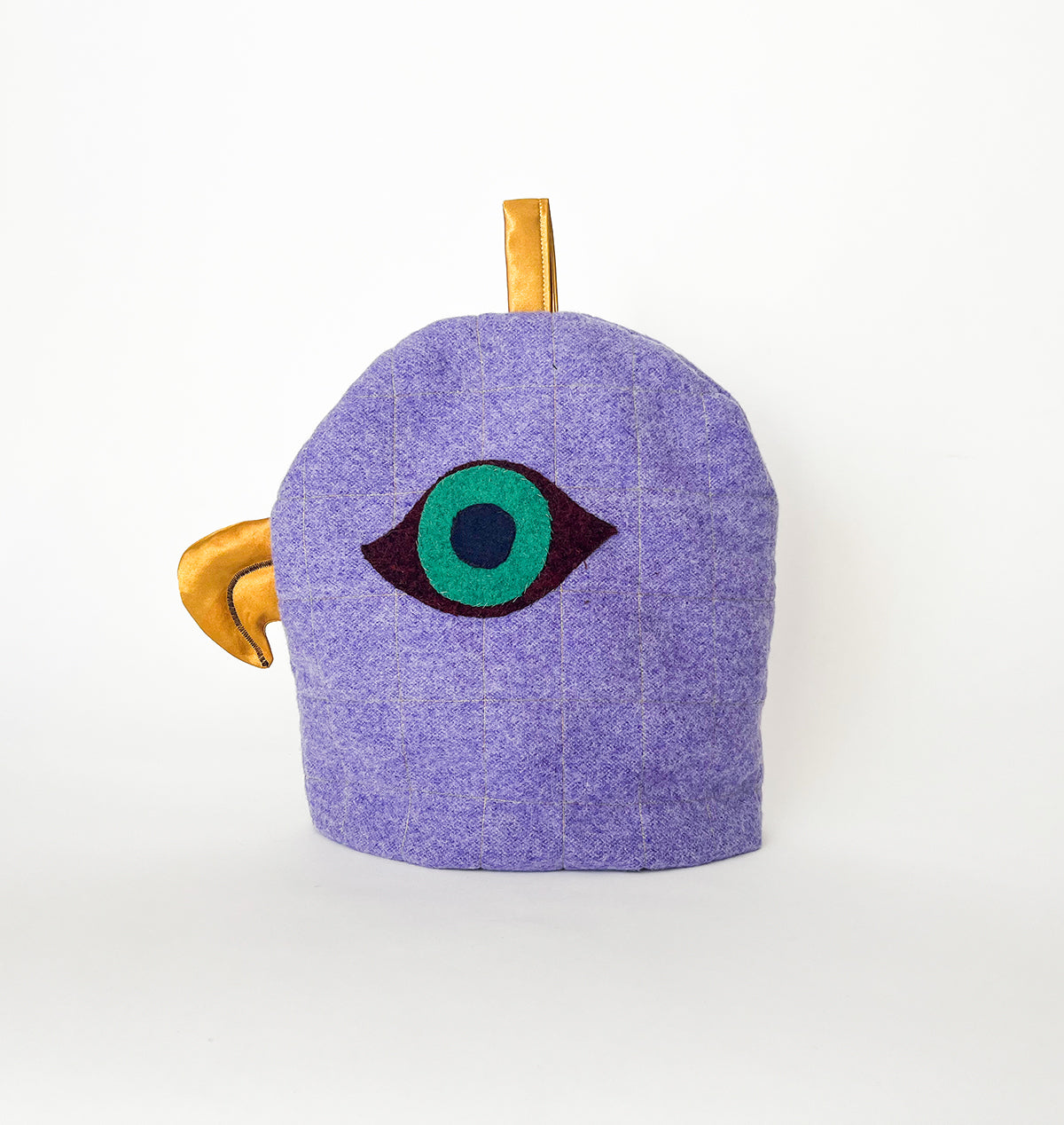 Tea cosy purple