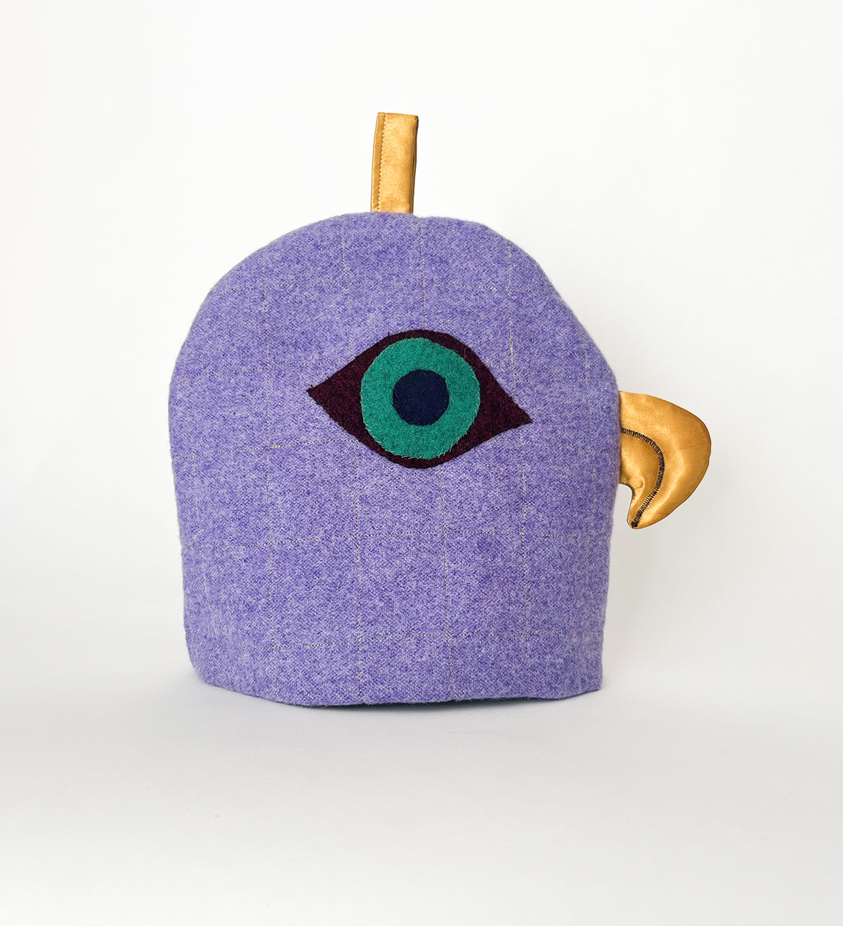 Tea cosy purple